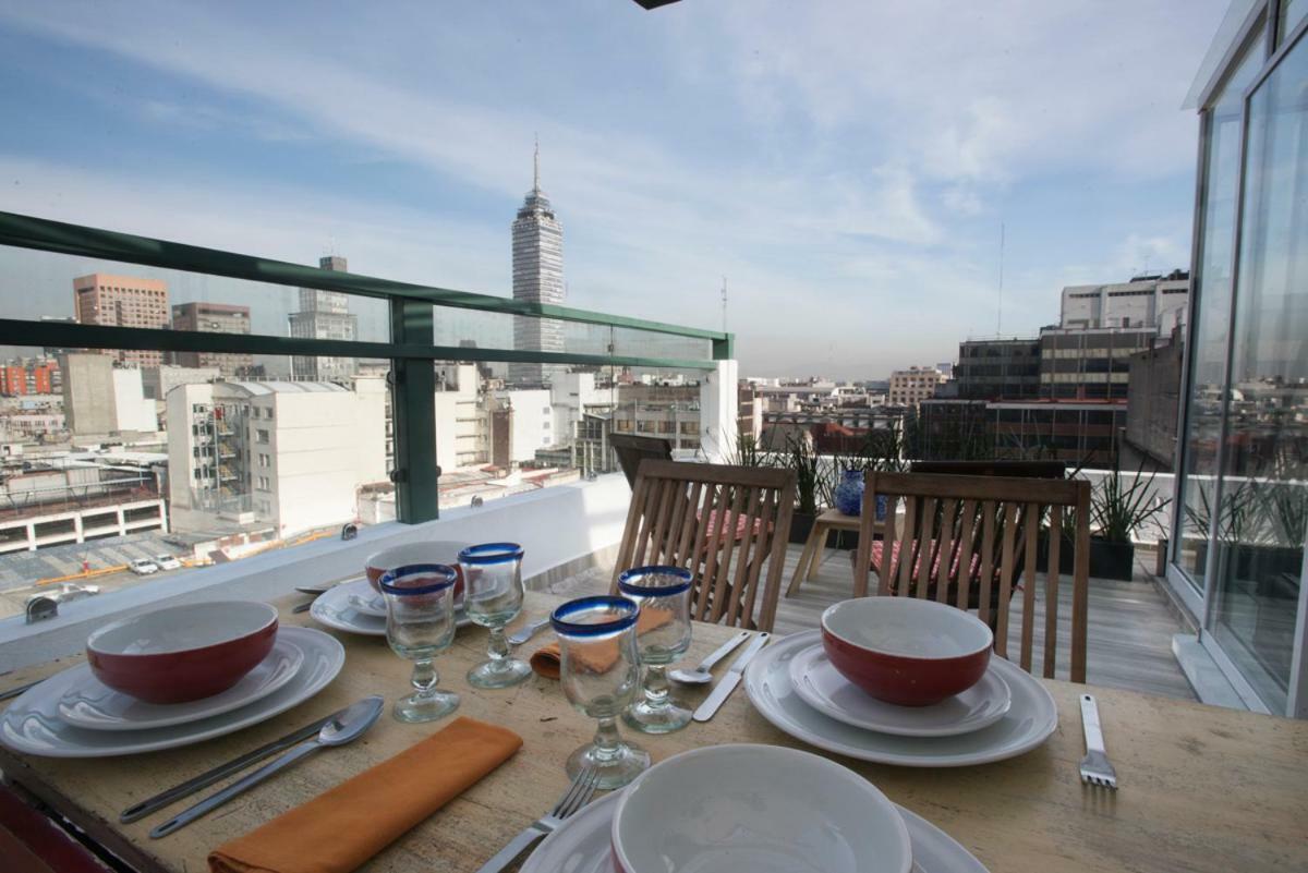 Apartmán Duplex/Terraza Privada En Corazon Centro Historico Ciudad de México Exteriér fotografie