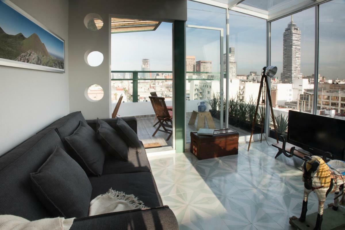 Apartmán Duplex/Terraza Privada En Corazon Centro Historico Ciudad de México Exteriér fotografie